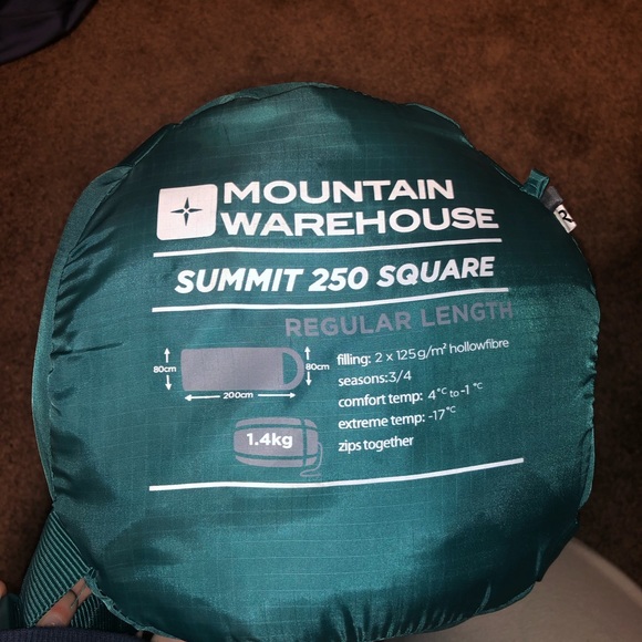 Mountain warehouse SUMMIT 250 SQUARE regular length - Picture 2 of 2